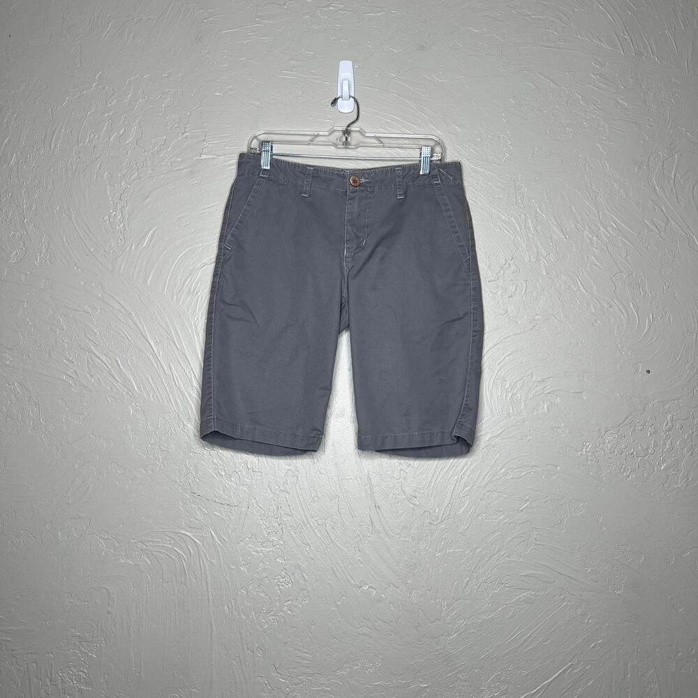 Gadzooks Y2K Gray Bermuda Shorts - Women's Size Large